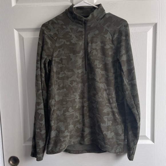Lululemon Surge Warm 1/2 Zip Jacquard pullover - Picture 3 of 7